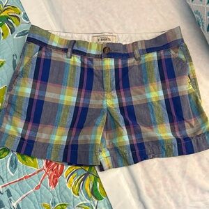 Old Navy Multicolor Plaid Women's Shorts